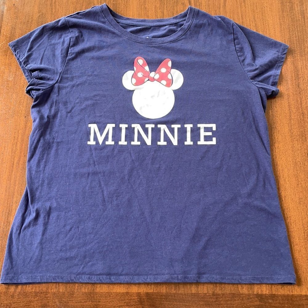 Disney Women’s Minnie Polka Dot Bow Shirt